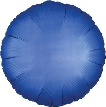 Azure Round Satin Luxe Balloon 18" | 1ct