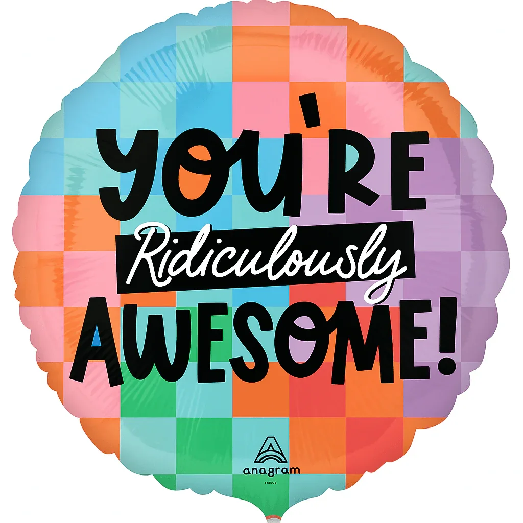 You're Ridiculously Awesome Mylar 18" | 1ct