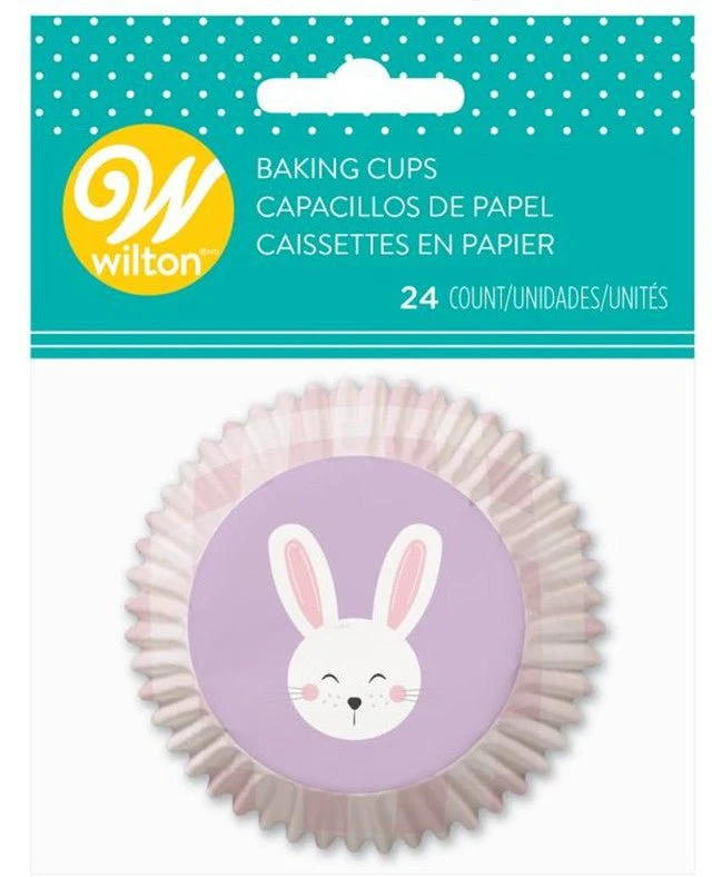 Easter Bunny Baking Cups Cupcakes Liners | 24 ct