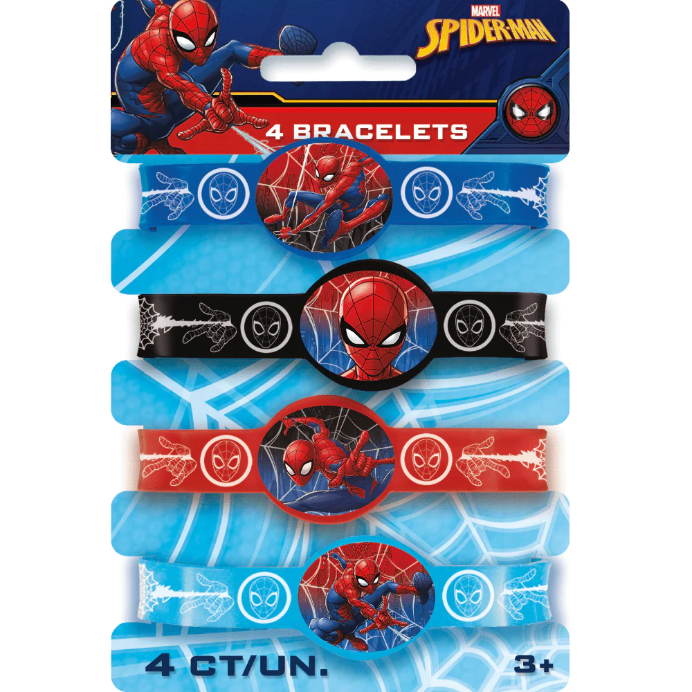 Spider-Man stretchy bracelets | 4ct