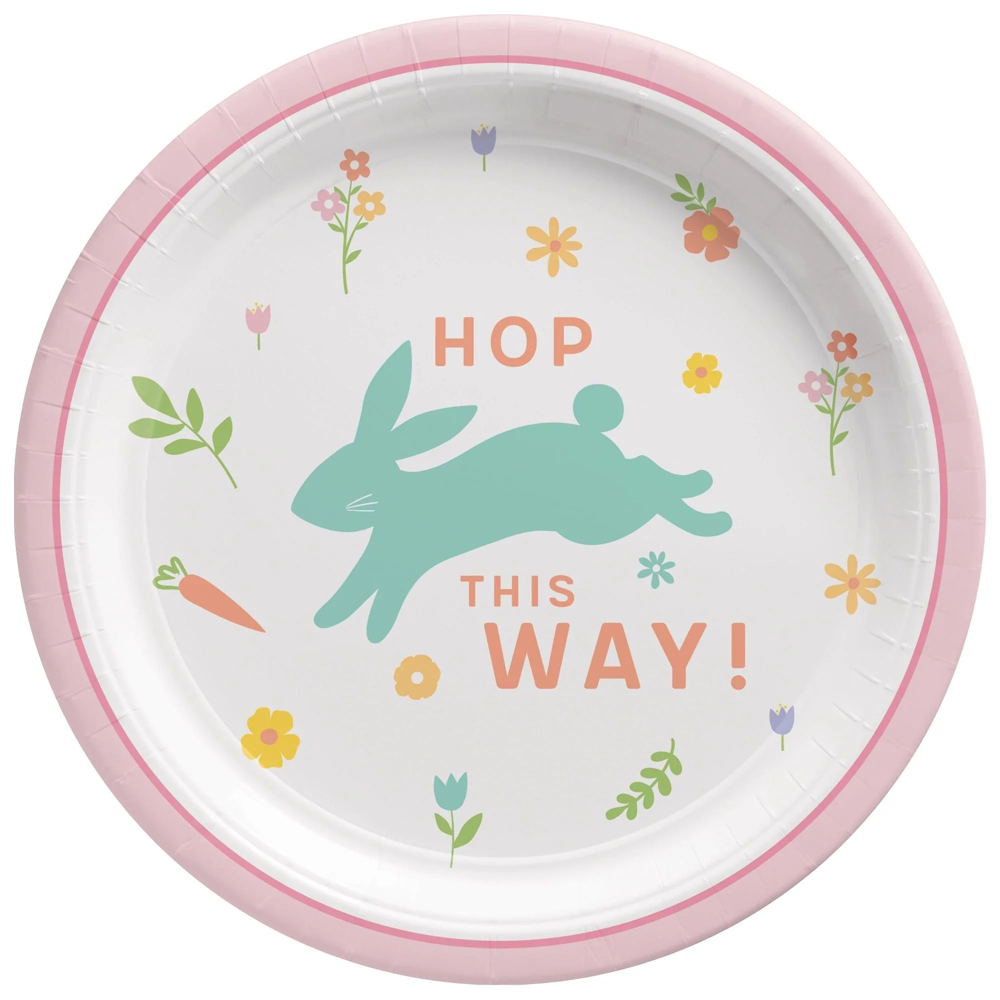 Easter Wishes Plates 7" | 8 ct