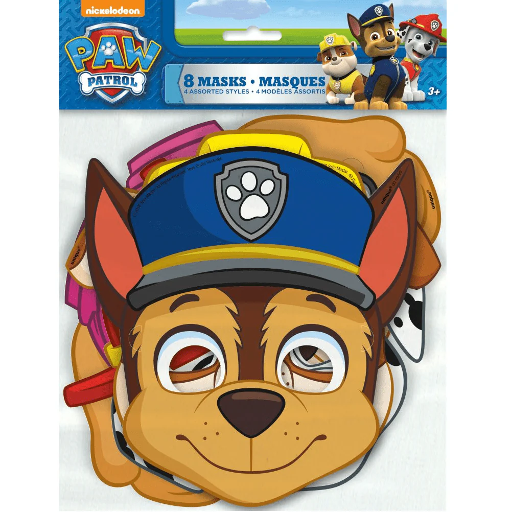 Paw Patrol Masks | 8ct