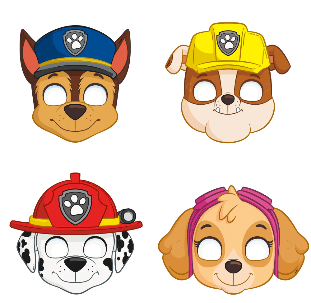 Paw Patrol Masks | 8ct - Image 2