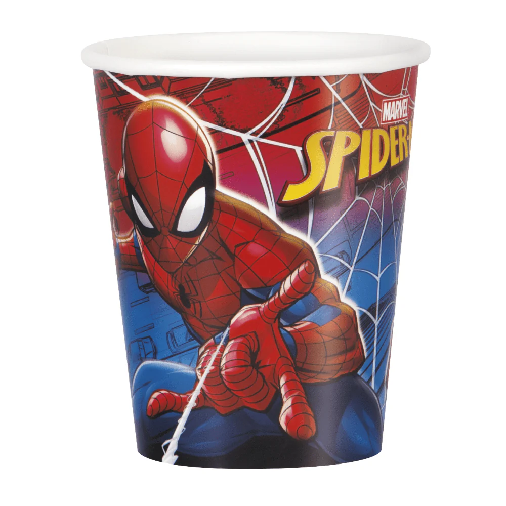 Spider-Man paper cups 9oz | 8ct