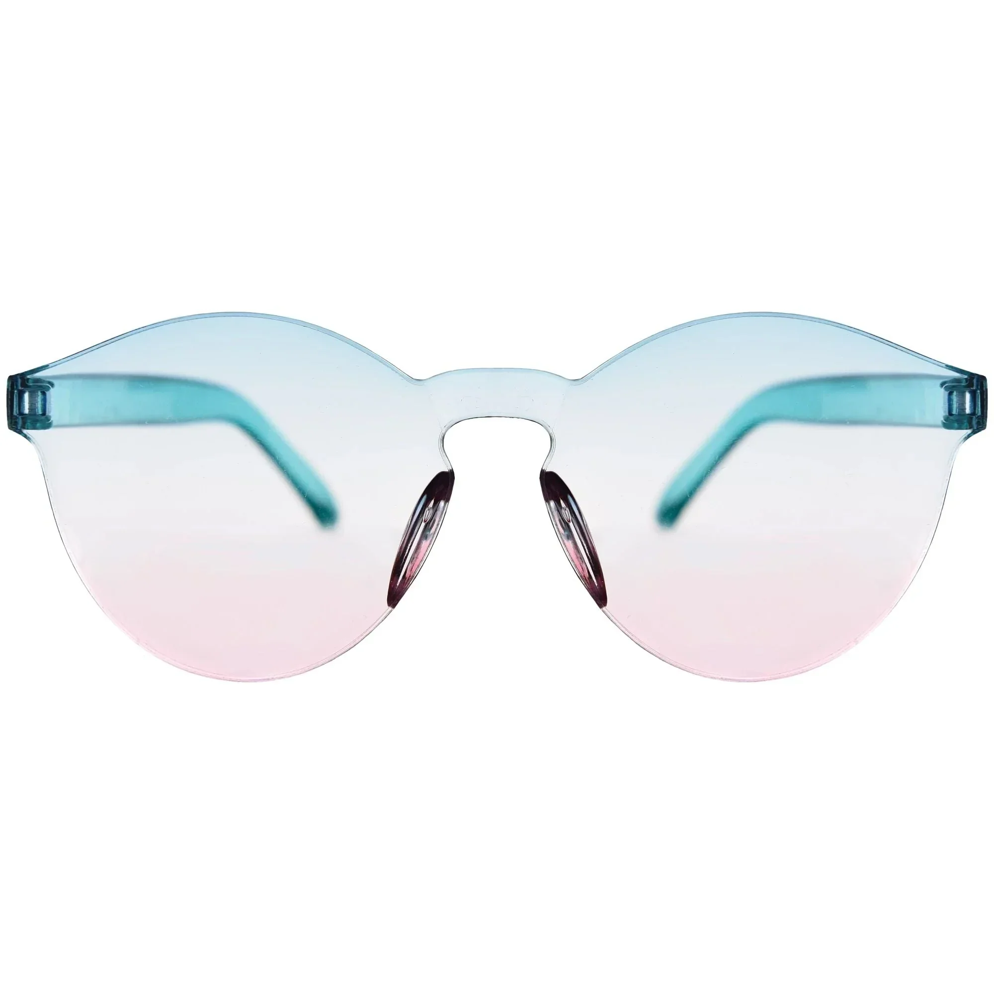 Pastel Ombre Frameless Colored Glasses | 1 pr