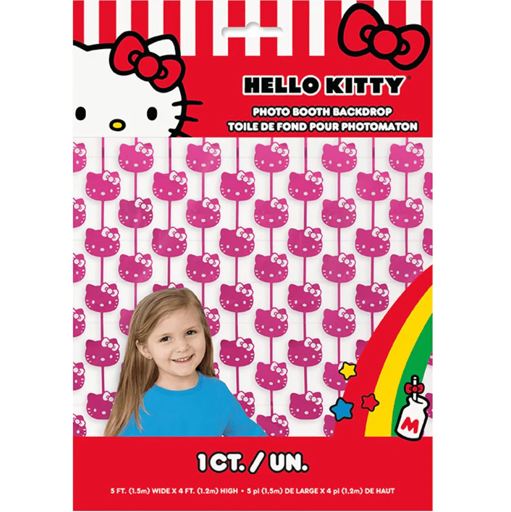 Hello Kitty Photo Backdrop | 1ct