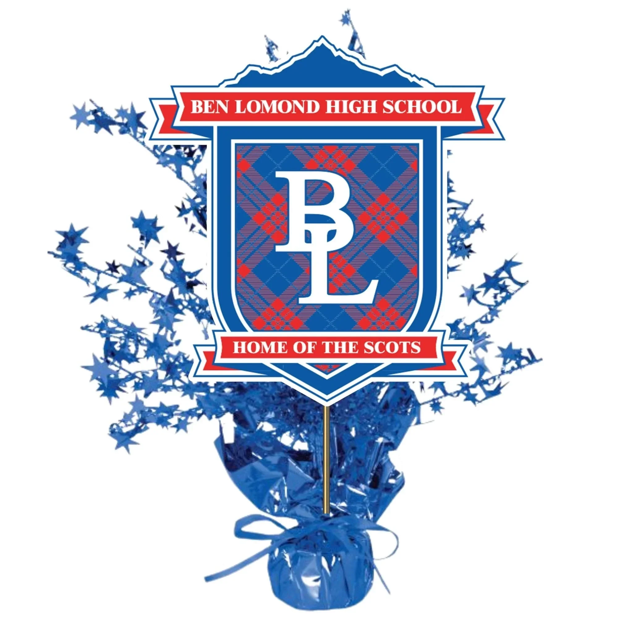 Ben Lomond High School Centerpiece Spray 14" | 1 ct