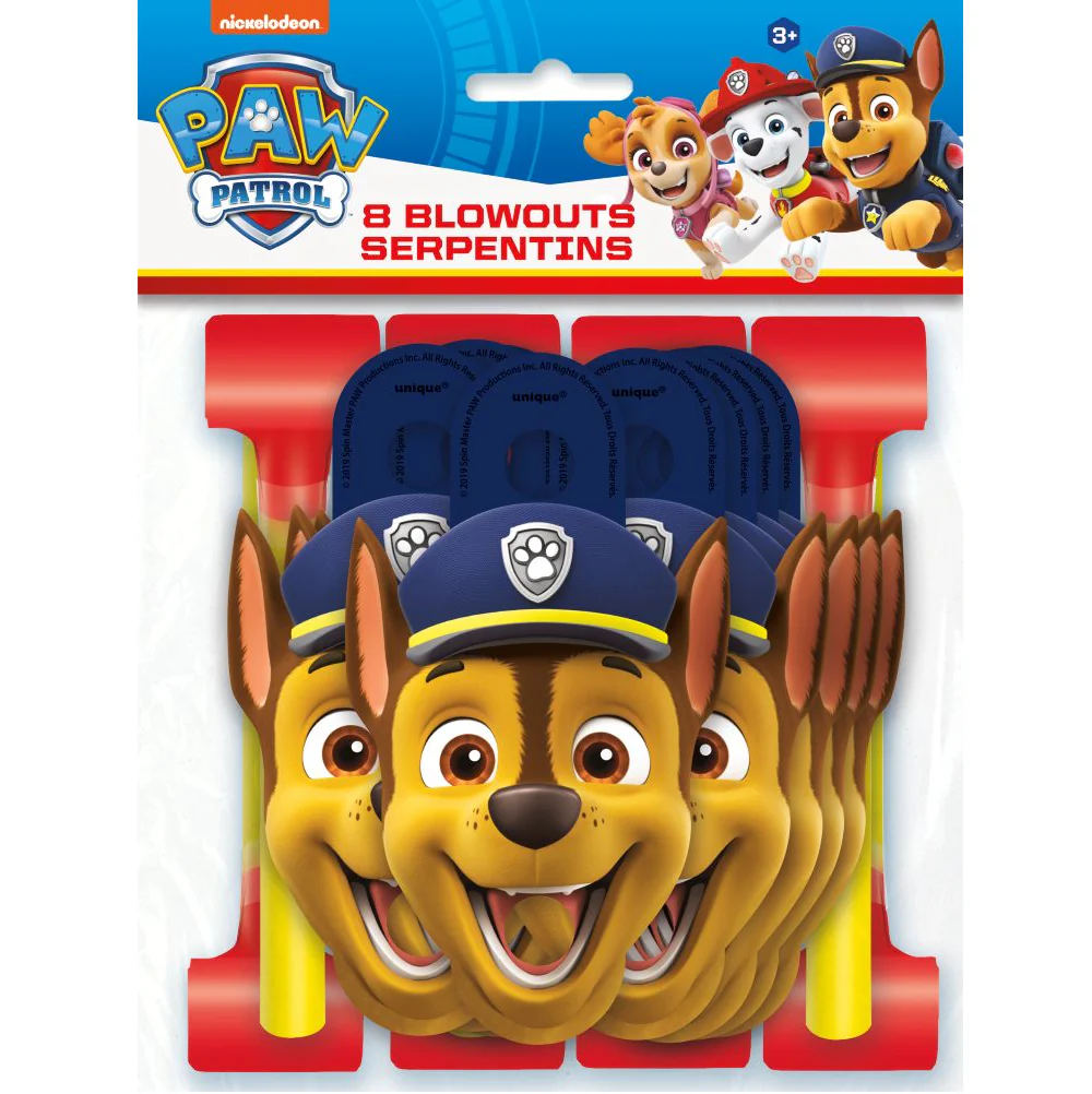 Paw Patrol Blowouts | 8ct