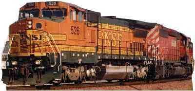 BNSF Train 526 Cardboard Standup *Made to order-please allow 10-14 days for processing*