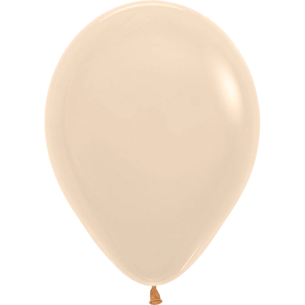 White Sand Latex Balloon w/ Helium & Hi-Float, 11" | 1 ct
