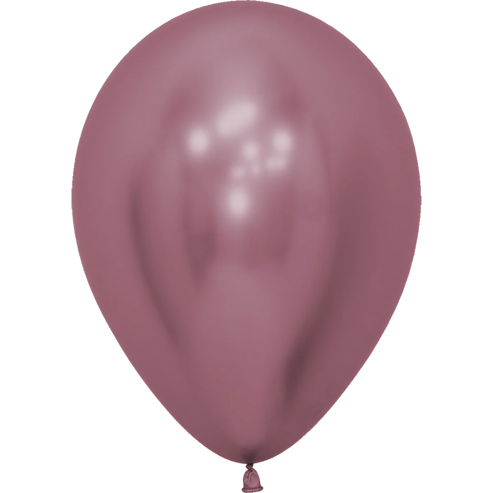 Reflex Pink Latex Balloon w/ Helium & Hi-Float, 11" | 1 ct