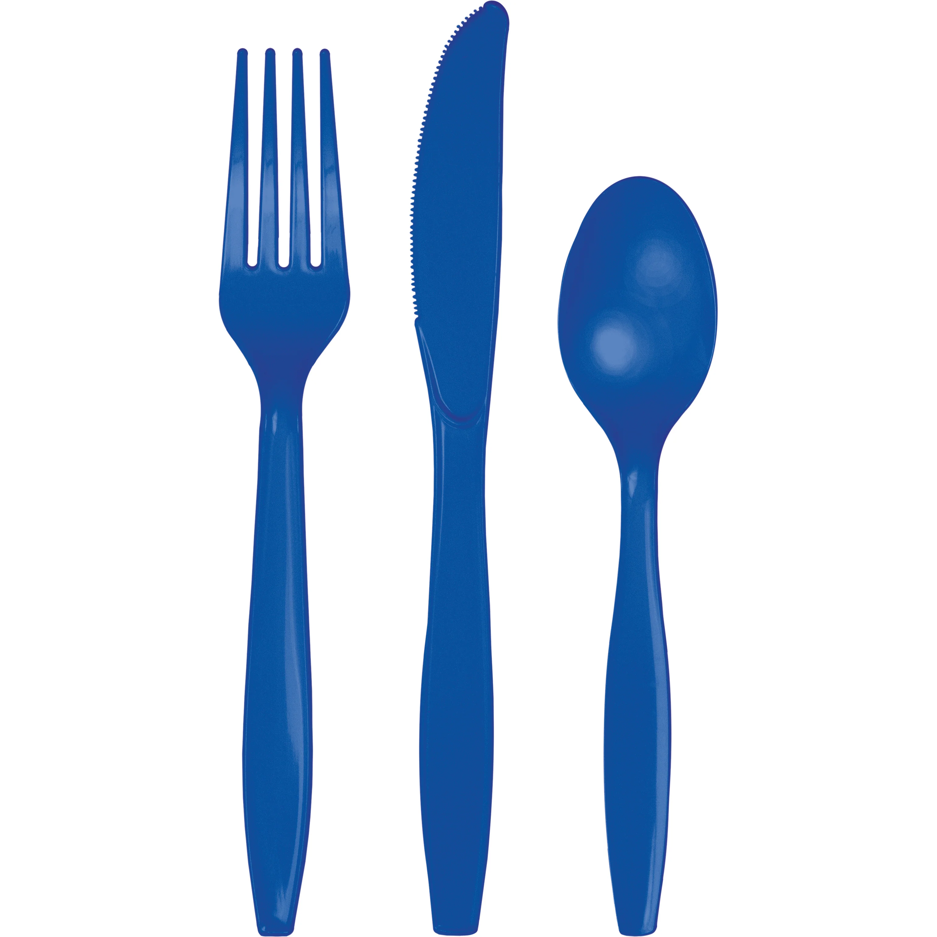 Cobalt Premium Plastic Assorted Cutlery 24 | ct
