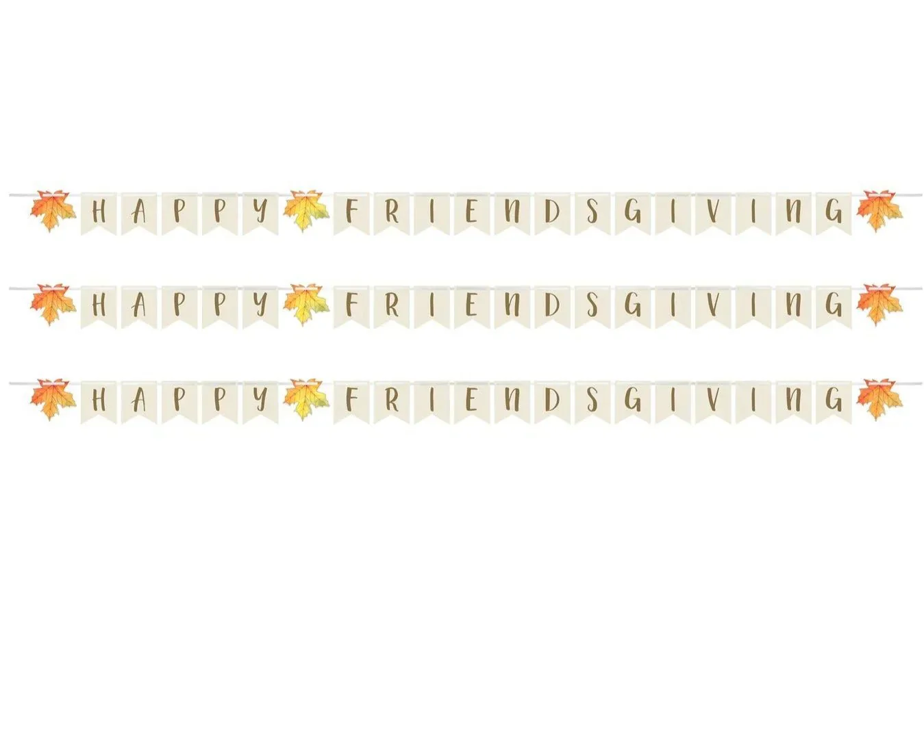 Happy Friendsgiving Ribbon Banner | 1 ct