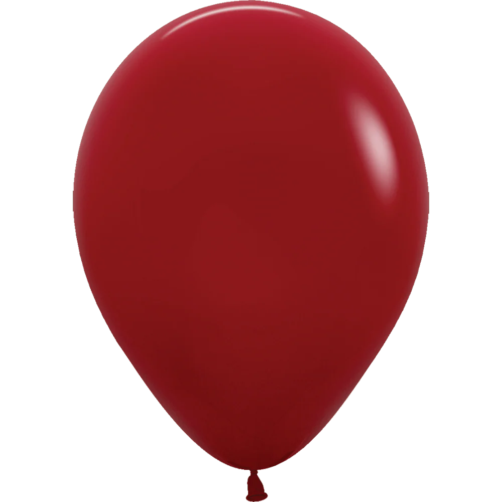Imperial Red Latex Balloon w/ Helium & Hi-Float, 11" | 1 ct