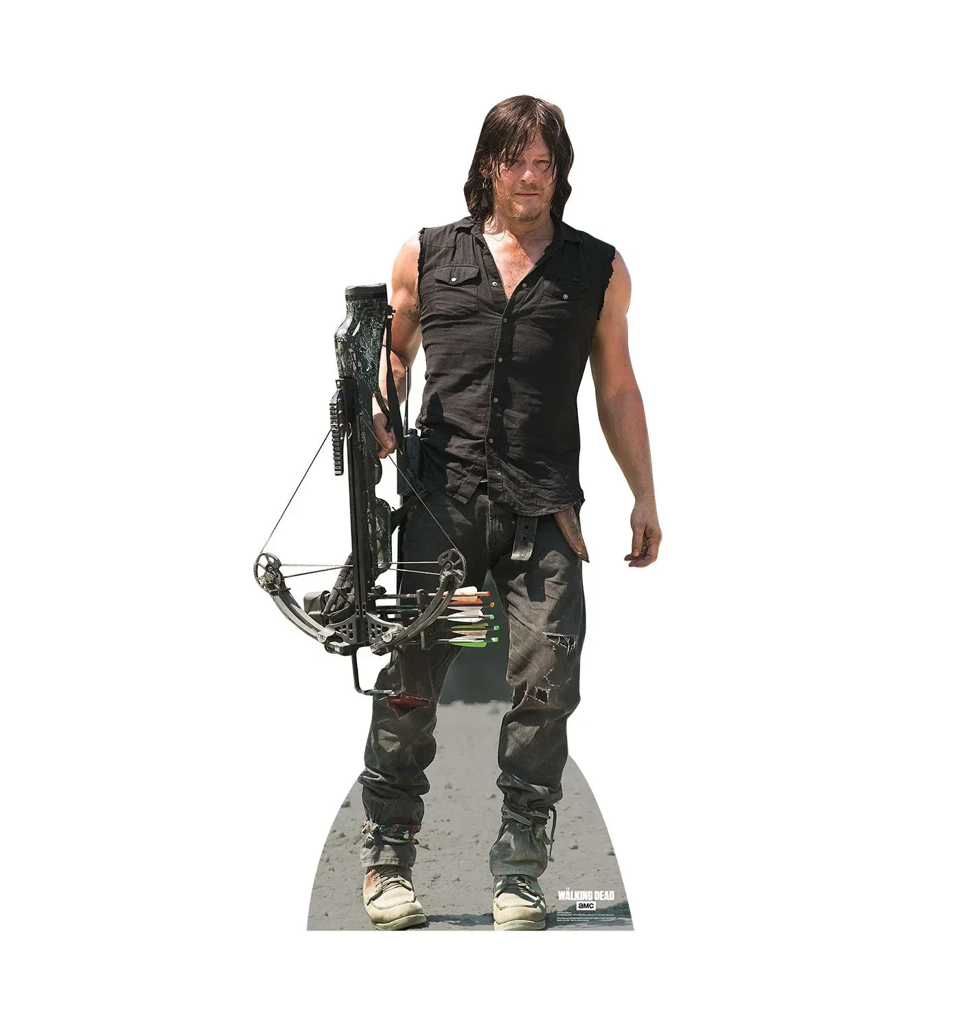 Daryl Dixon Crossbow The Walking Dead Lifesize Standup *Made to order-please allow 10-14 days for processing*