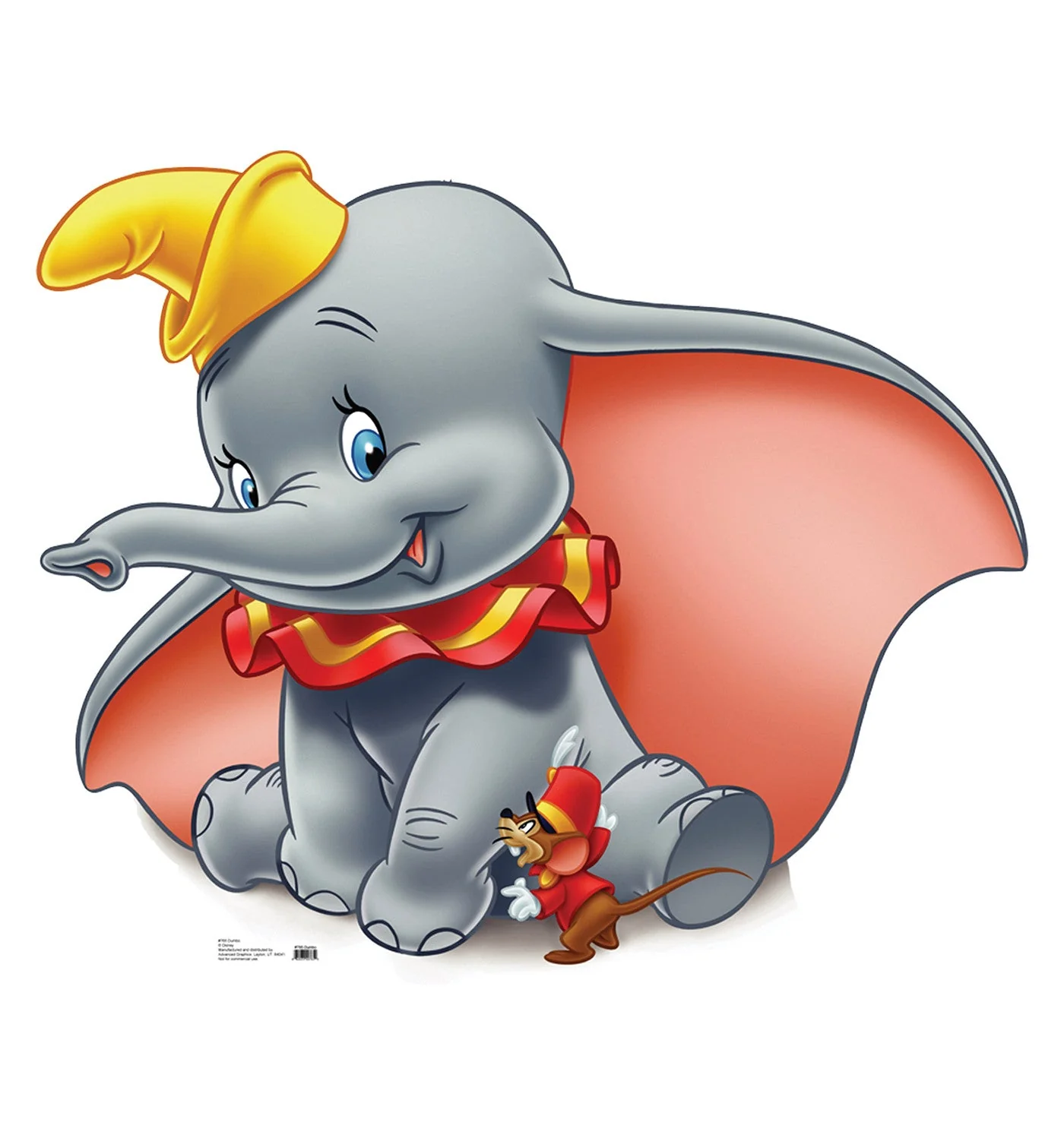Dumbo Lifesize Standup *Made to order-please allow 10-14 days for processing*
