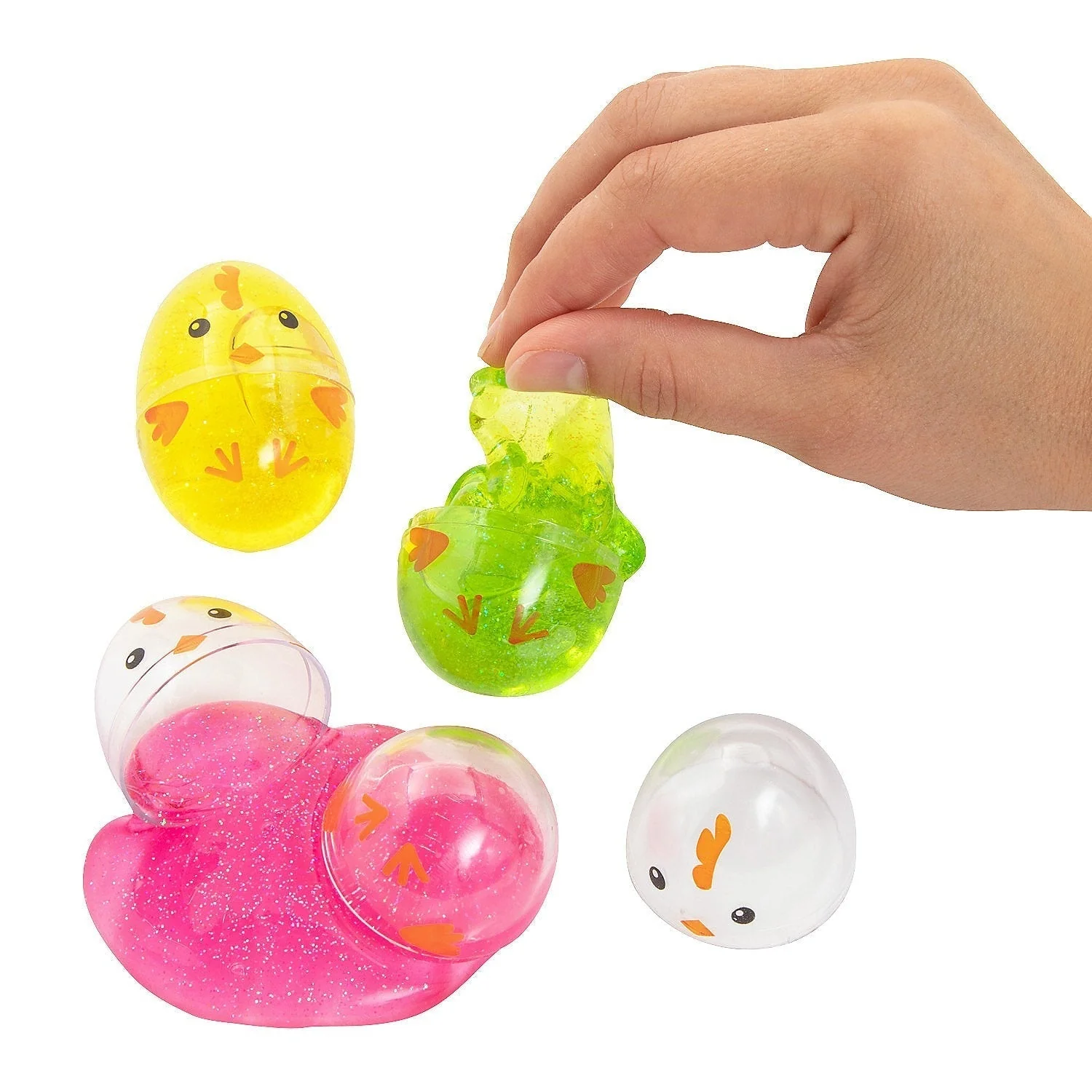 Easter Glitter Putty-Filled Eggs | 1 ct