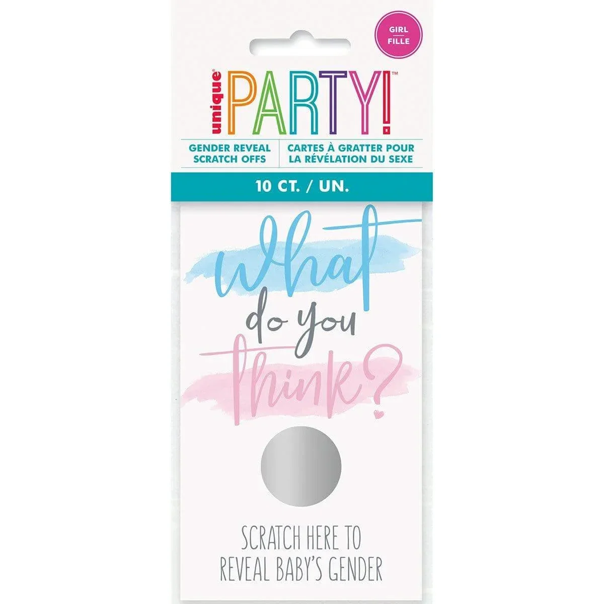 Gender Reveal Party Scratch-off Game | 10 ct - Image 2