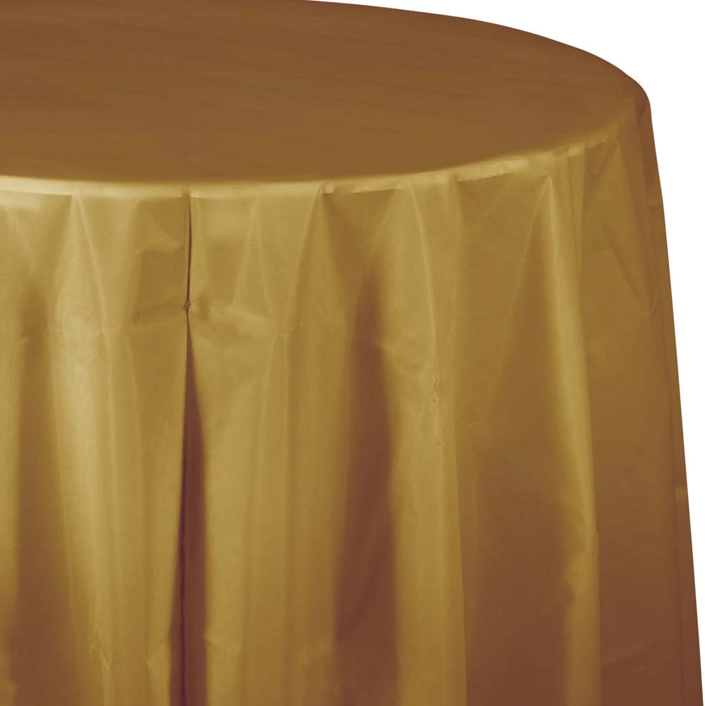 Gold Octy Round Tablecover