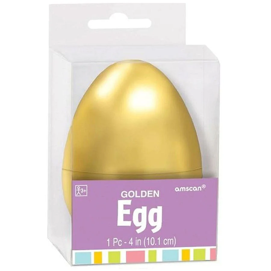 Golden Easter Egg 4" | 1ct