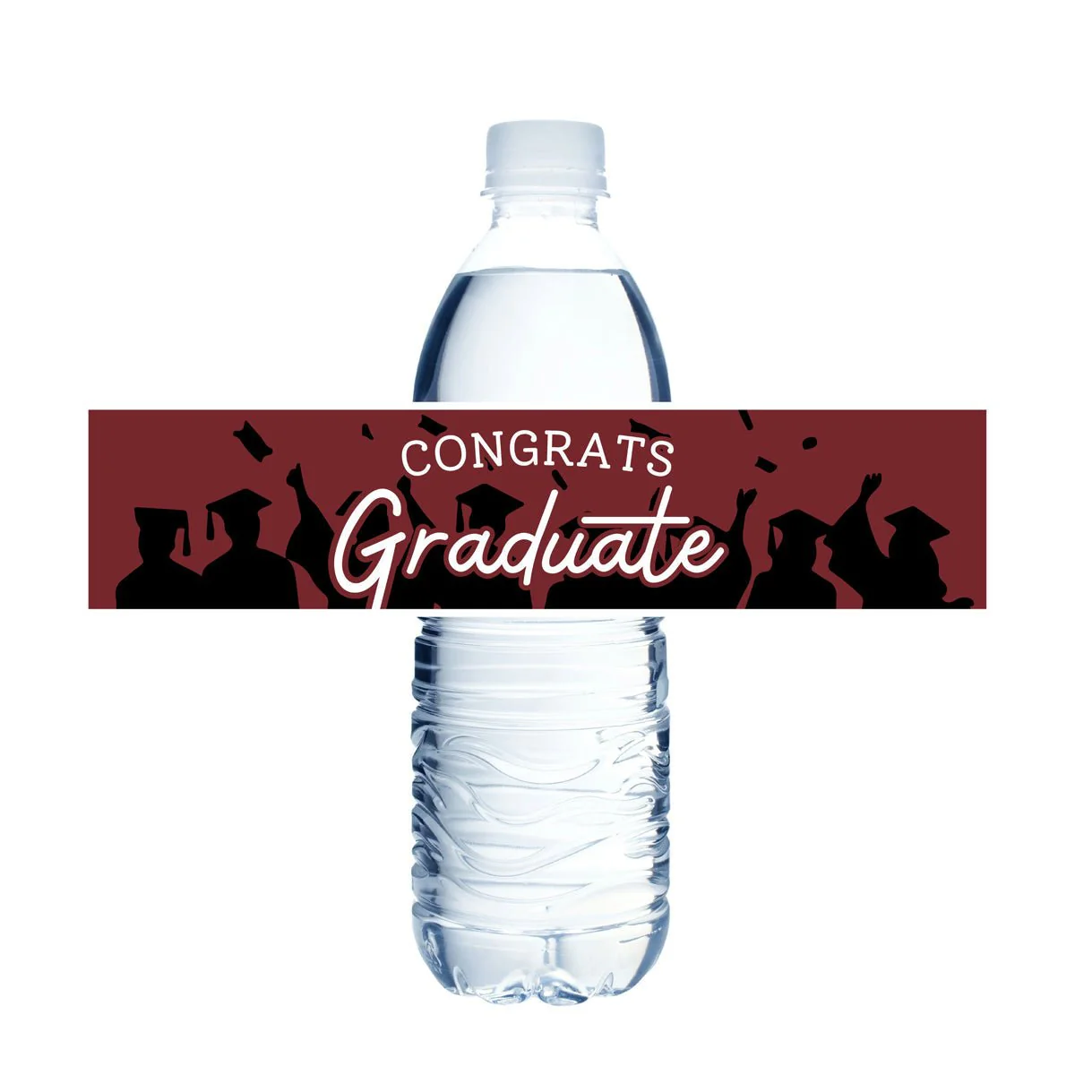 Grad in Color Congrats Water Bottle Labels | 12ct - Image 11