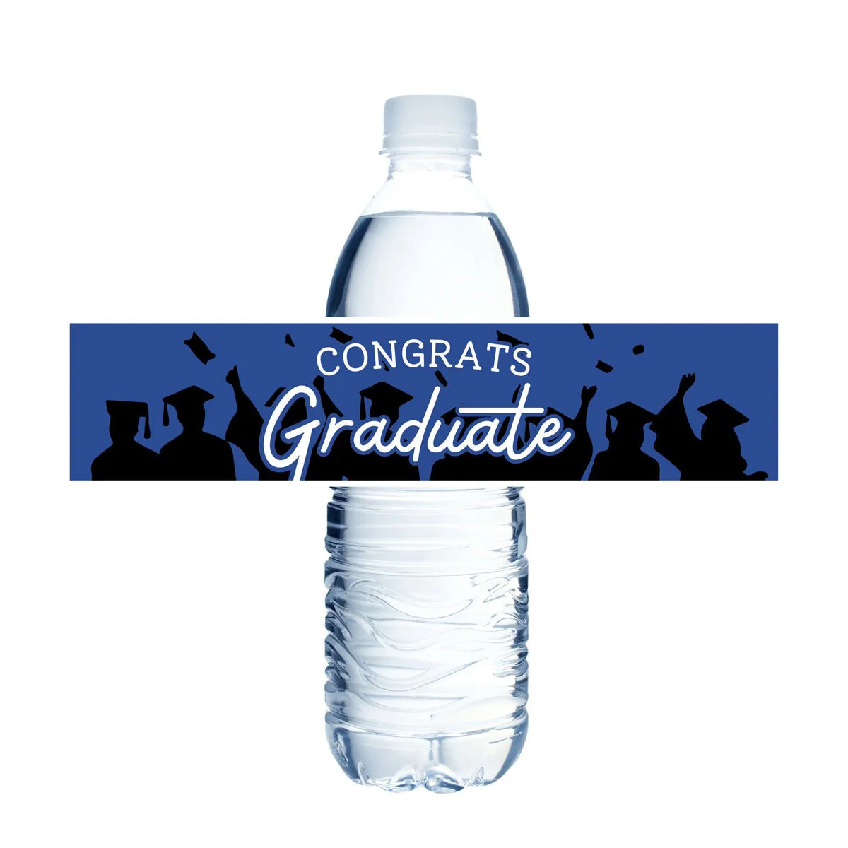 Grad in Color Congrats Water Bottle Labels | 12ct - Image 12