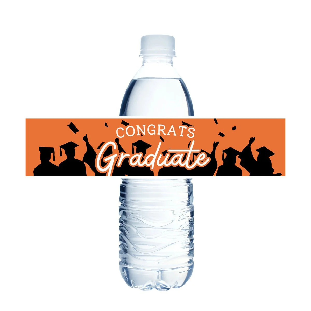Grad in Color Congrats Water Bottle Labels | 12ct - Image 6
