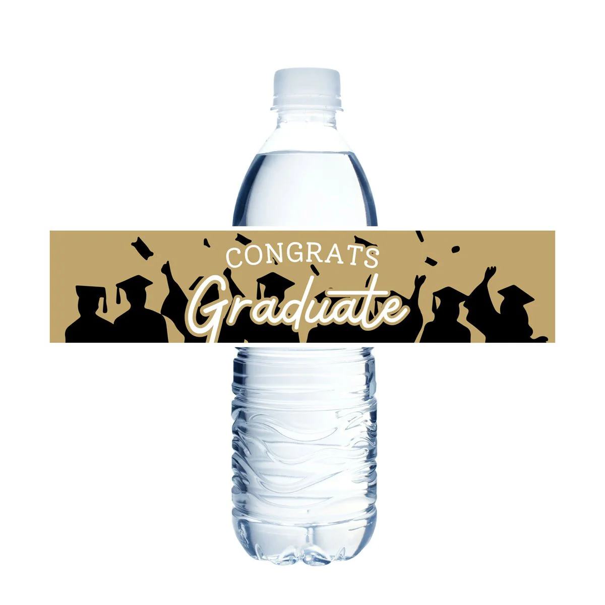 Grad in Color Congrats Water Bottle Labels | 12ct - Image 8