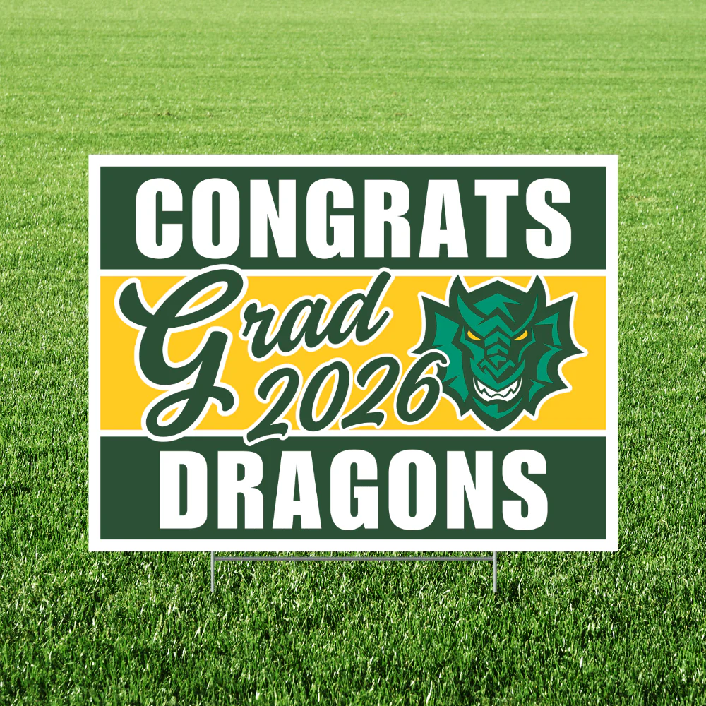 Gretna NE Grad Yard Sign 18x24" | 1ct