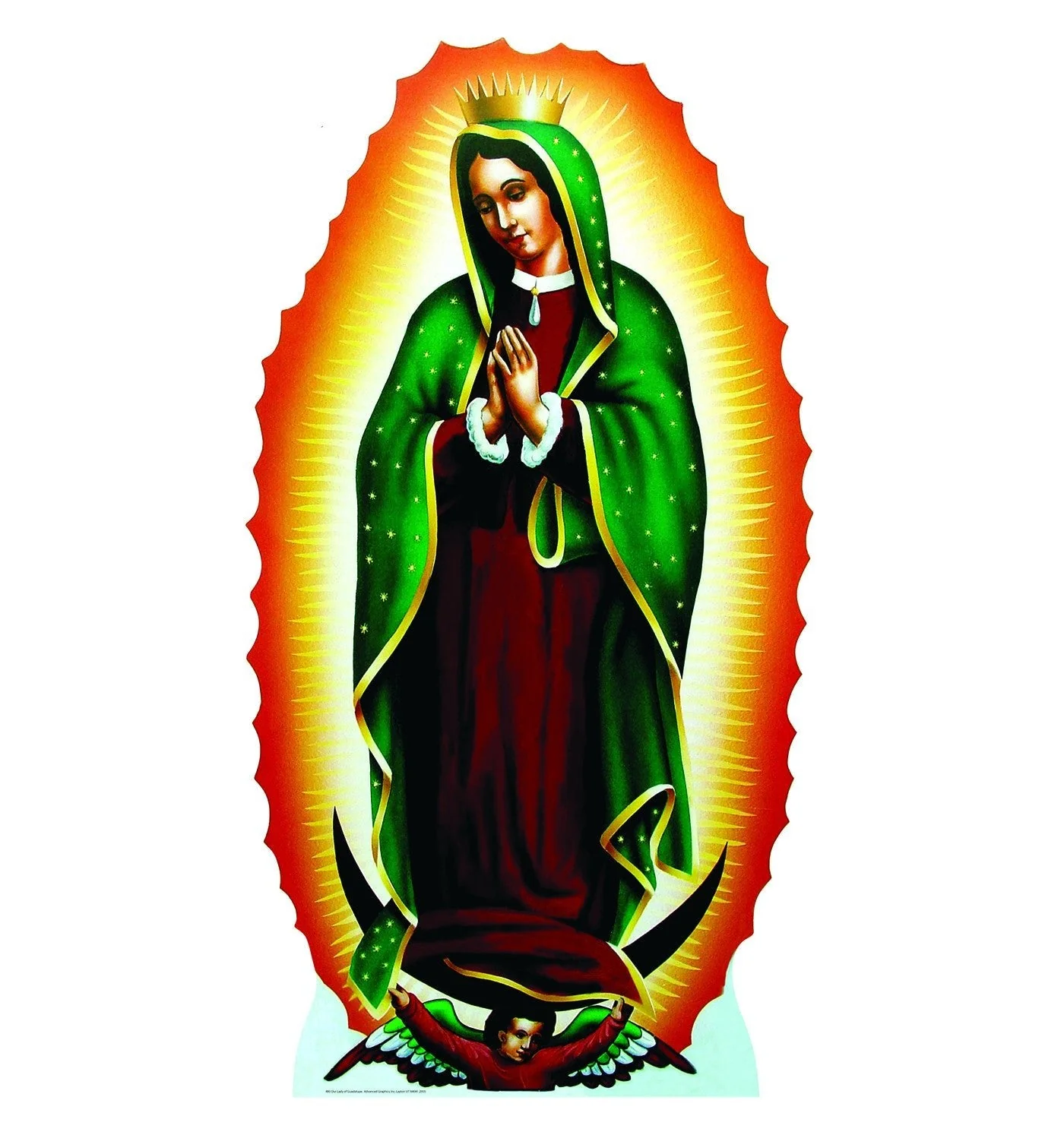 Guadalupe Lifesize Standup *Made to order-please allow 10-14 days for processing*