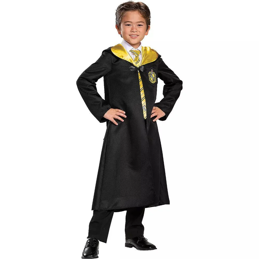 Harry Potter Deluxe Hufflepuff Robe Child | 1ct - Image 2
