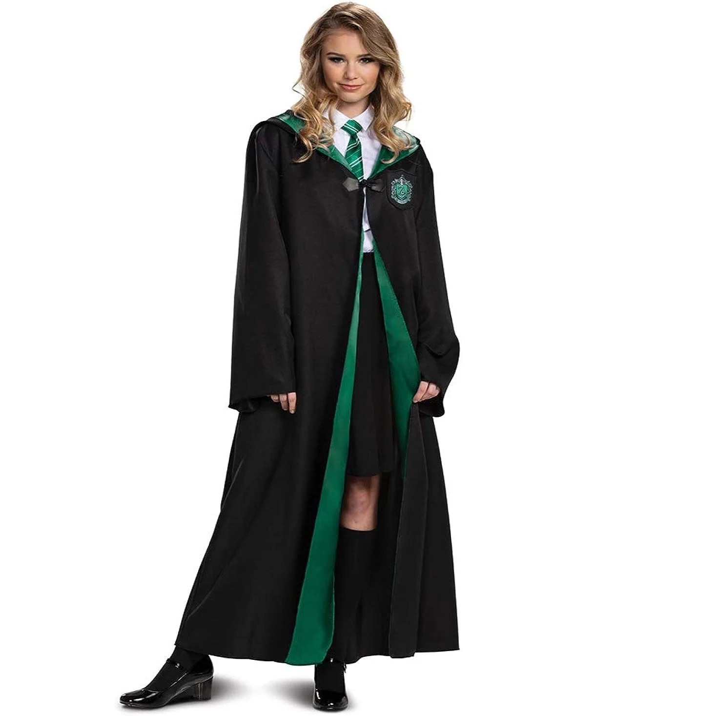 Harry Potter Slytherin Deluxe Robe Adult | 1ct - Image 2