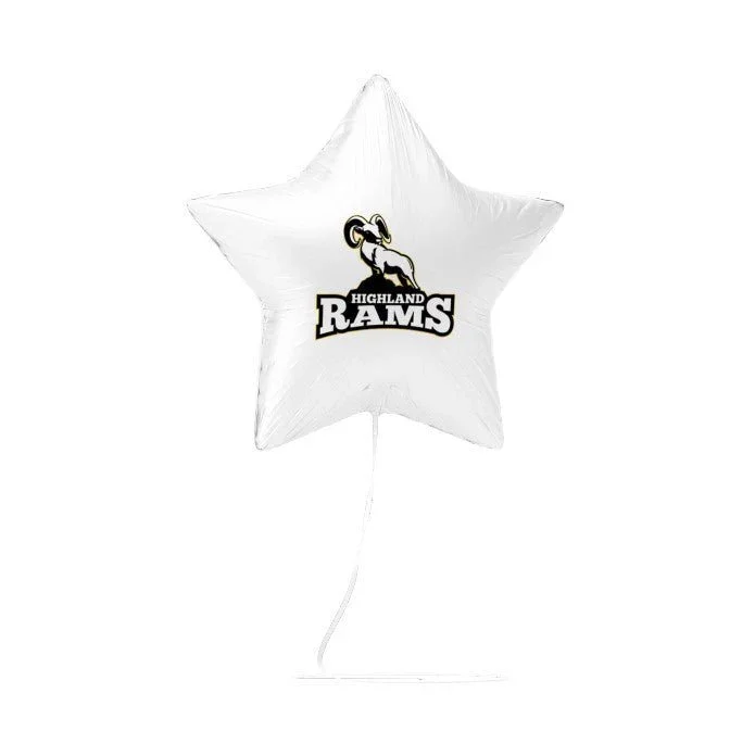 Highland High School Mylar Balloon 17" | 1 ct