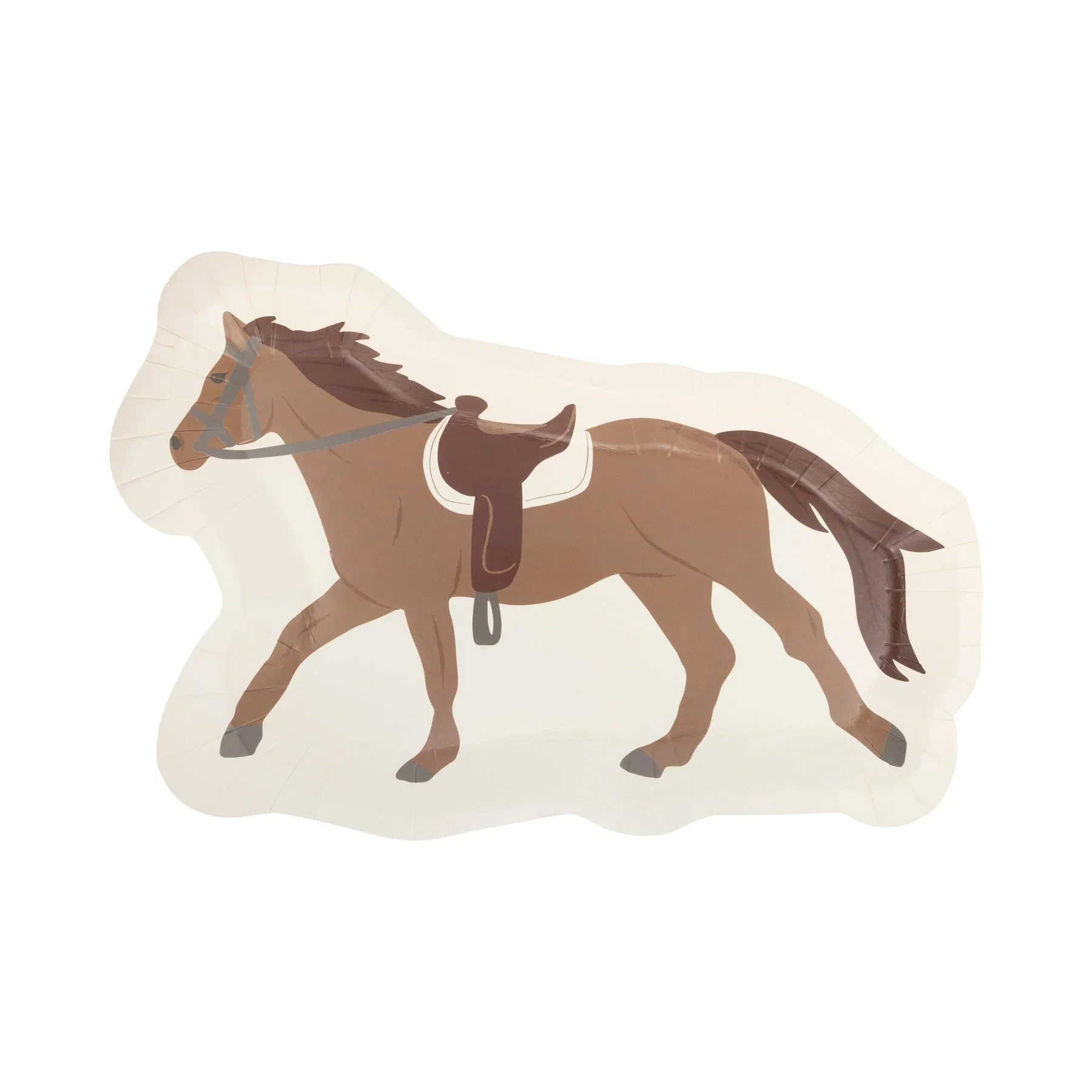 Howdy Horse Paper Plate 12" | 8 ct