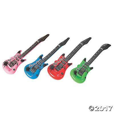 Inflatable Guitars 22"| 12ct