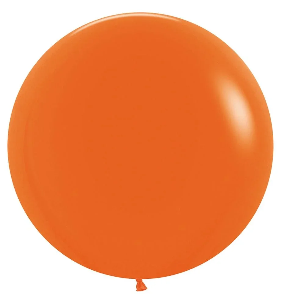 24" Sempertex Latex Balloon Pack, Orange | 10 ct