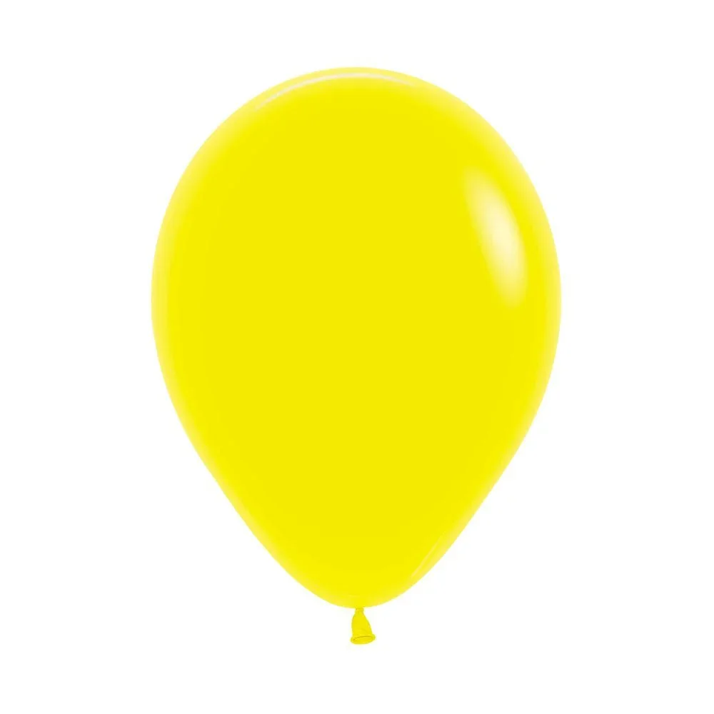 11" Sempertex Latex Balloon Pack, Yellow | 100 ct