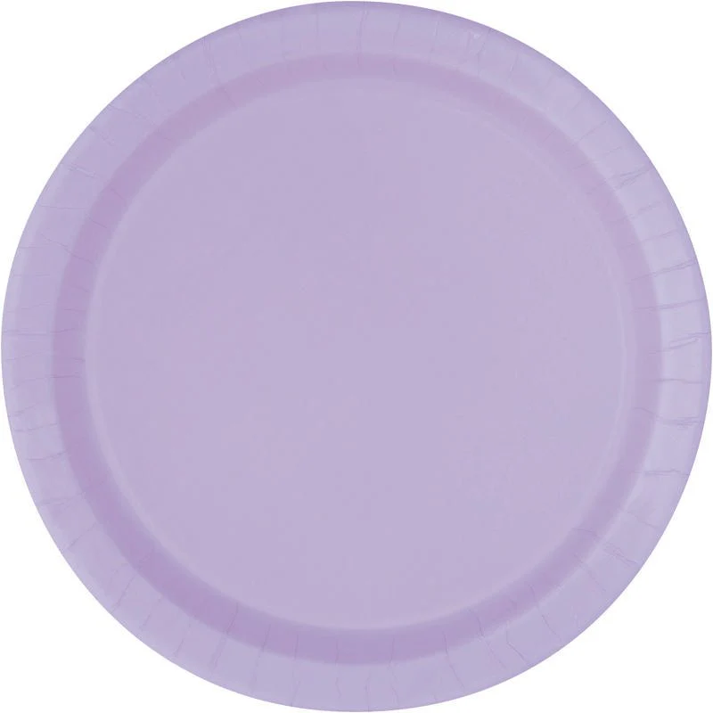 Lavender Paper Dinner Plates | 50ct