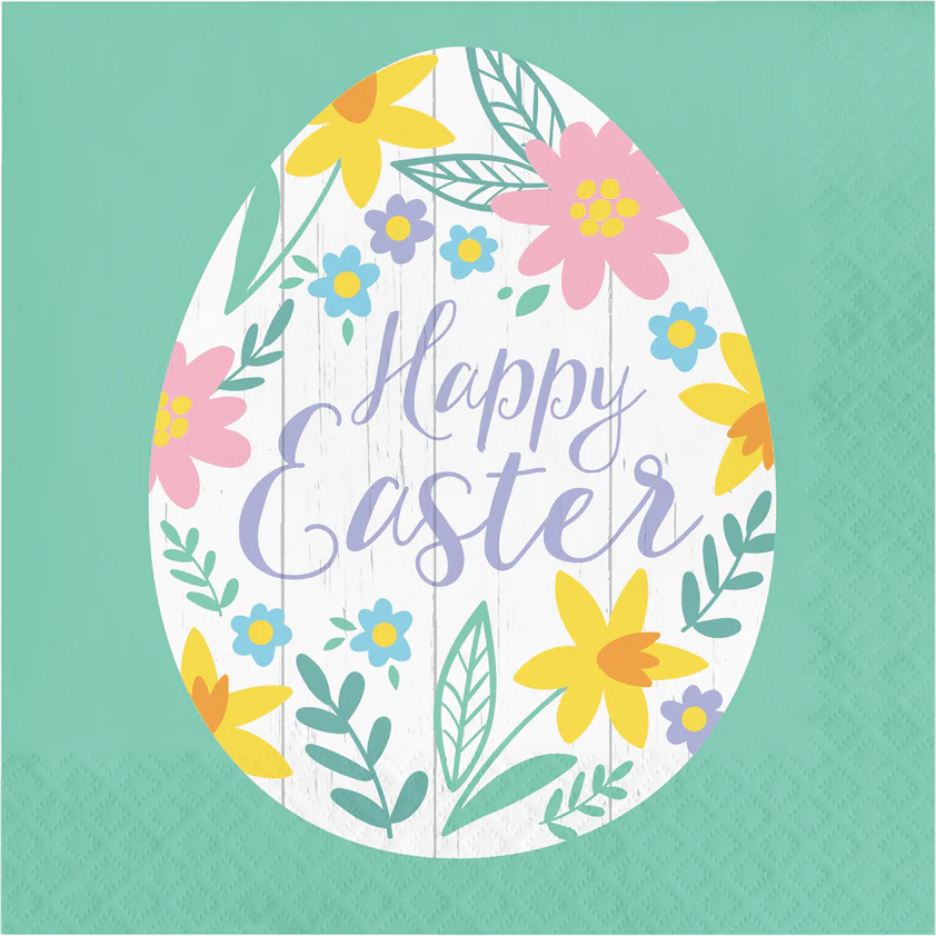 Easter Elegance Lunch Napkin | 16 ct