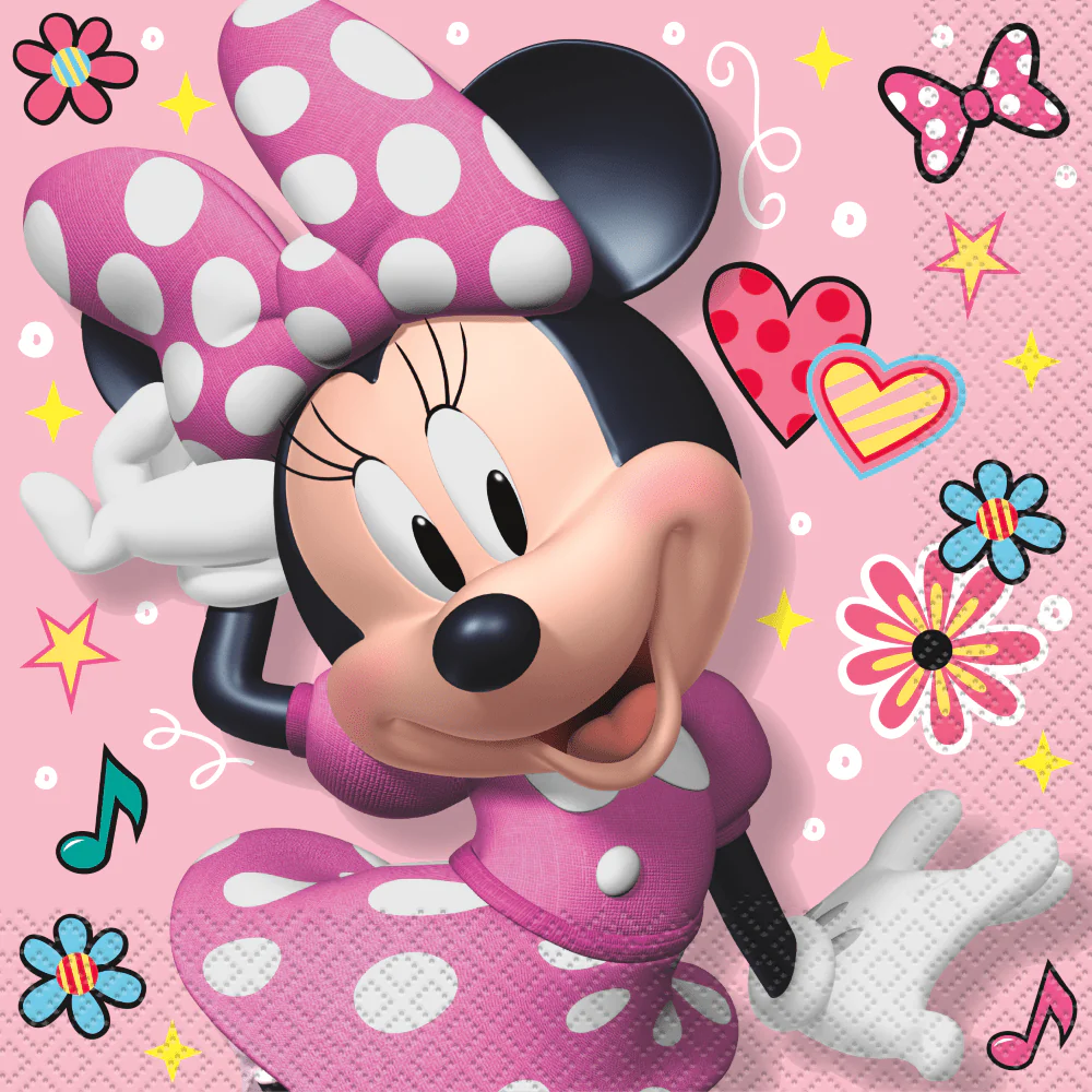 Minnie Mouse Lunch Napkins | 16ct