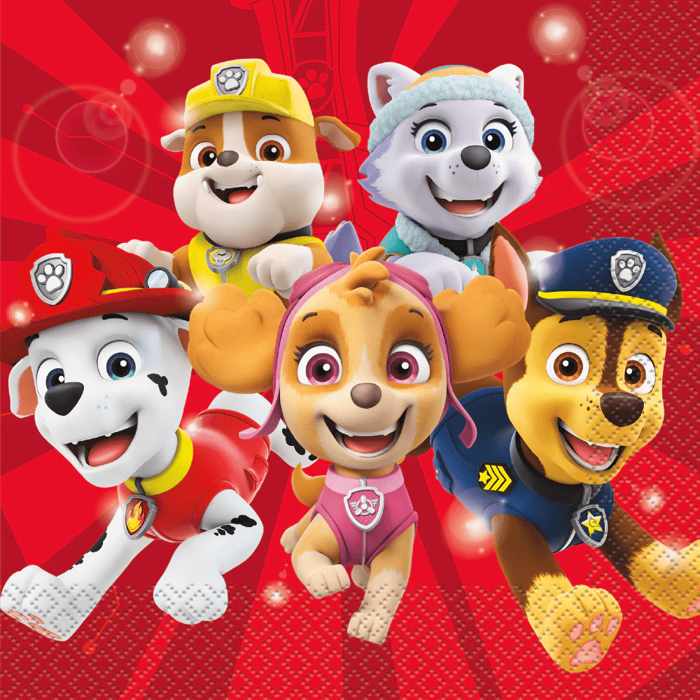 Paw Patrol Lunch Napkins | 16ct