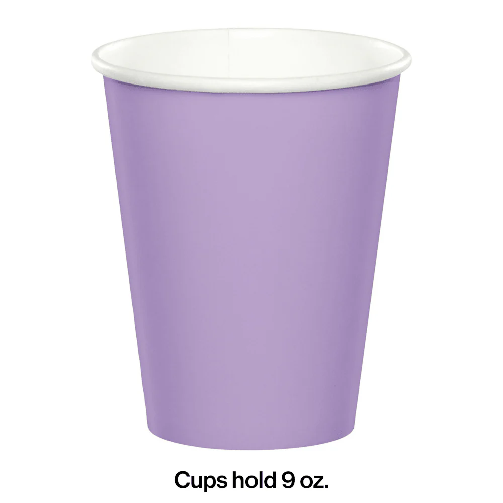 Luscious Lavender 9oz Hot/Cold Cups 24 | ct