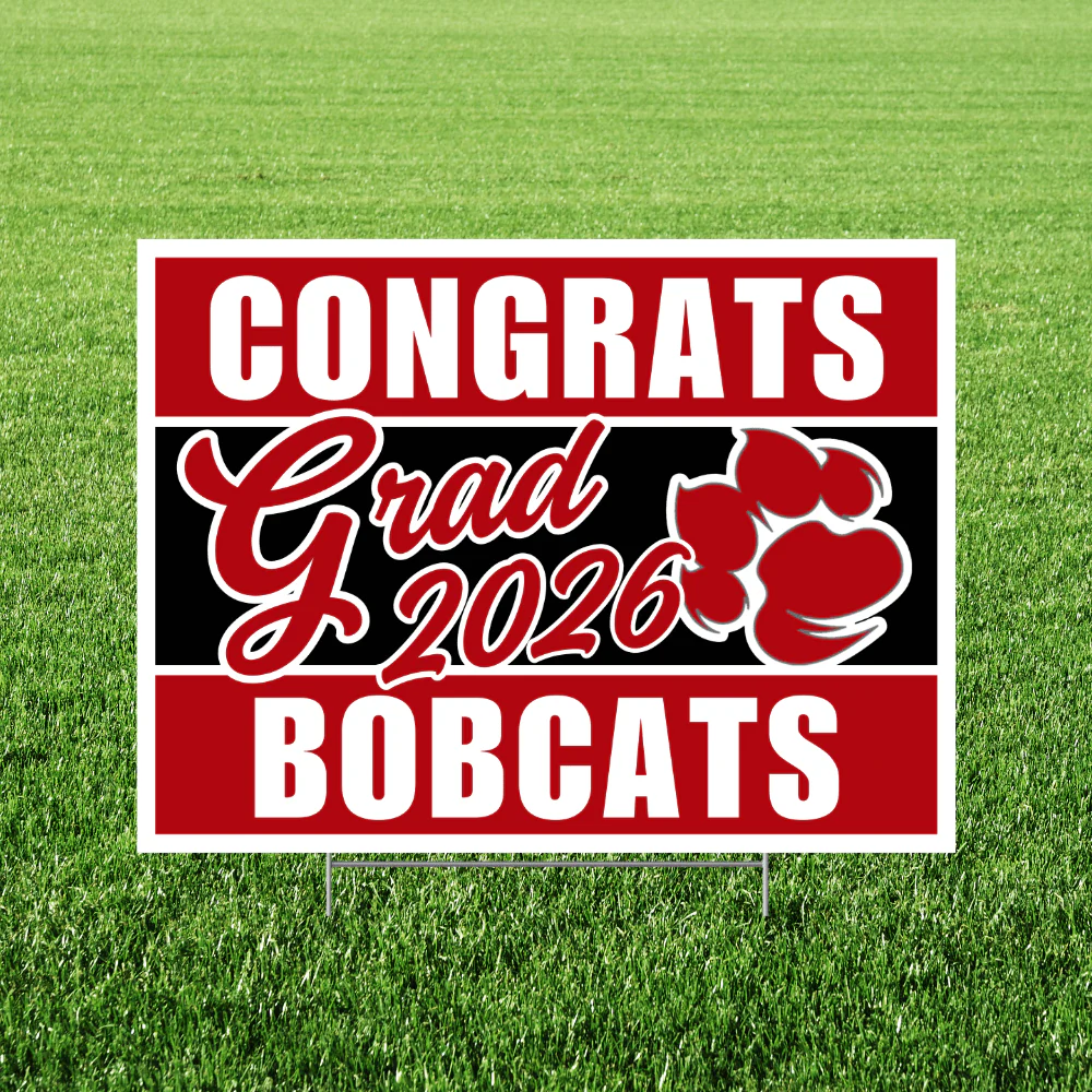 Madison ID Grad Yard Sign 18x24" | 1ct