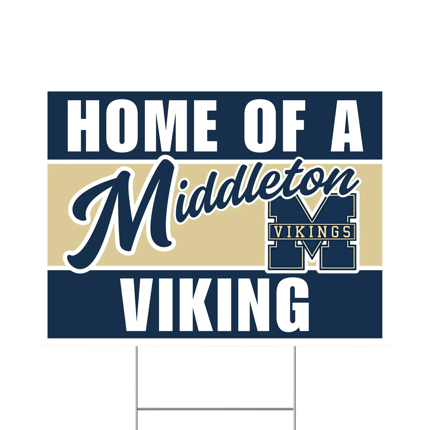 Middleton High School Spirit Yard Sign 24" x 18" | 1 ct