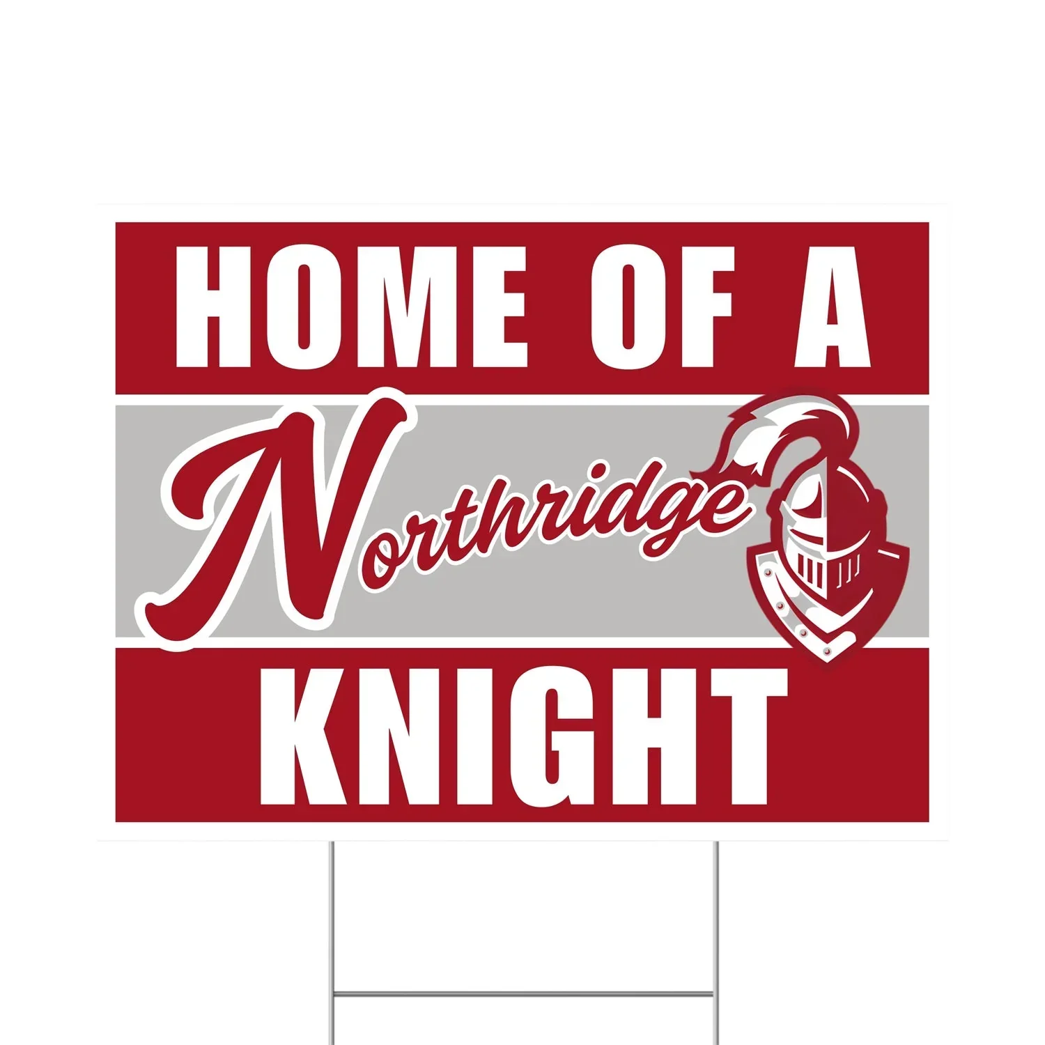 Northridge High School Spirit Yard Sign 24" x 18" | 1 ct