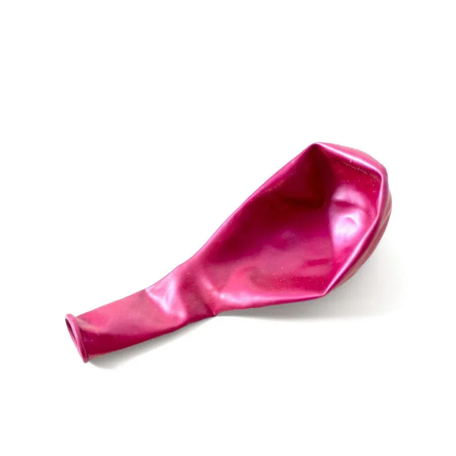 Metallic Burgundy, 11" Latex Single Balloon | Does Not Include Helium - Image 11