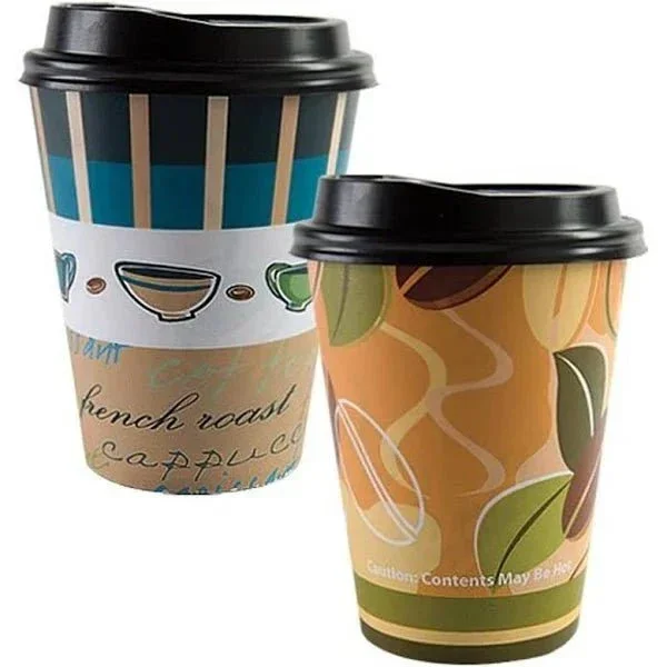 Premium Paper Hot/Cold Cups 12 or 16 oz. | 16 ct - Image 2