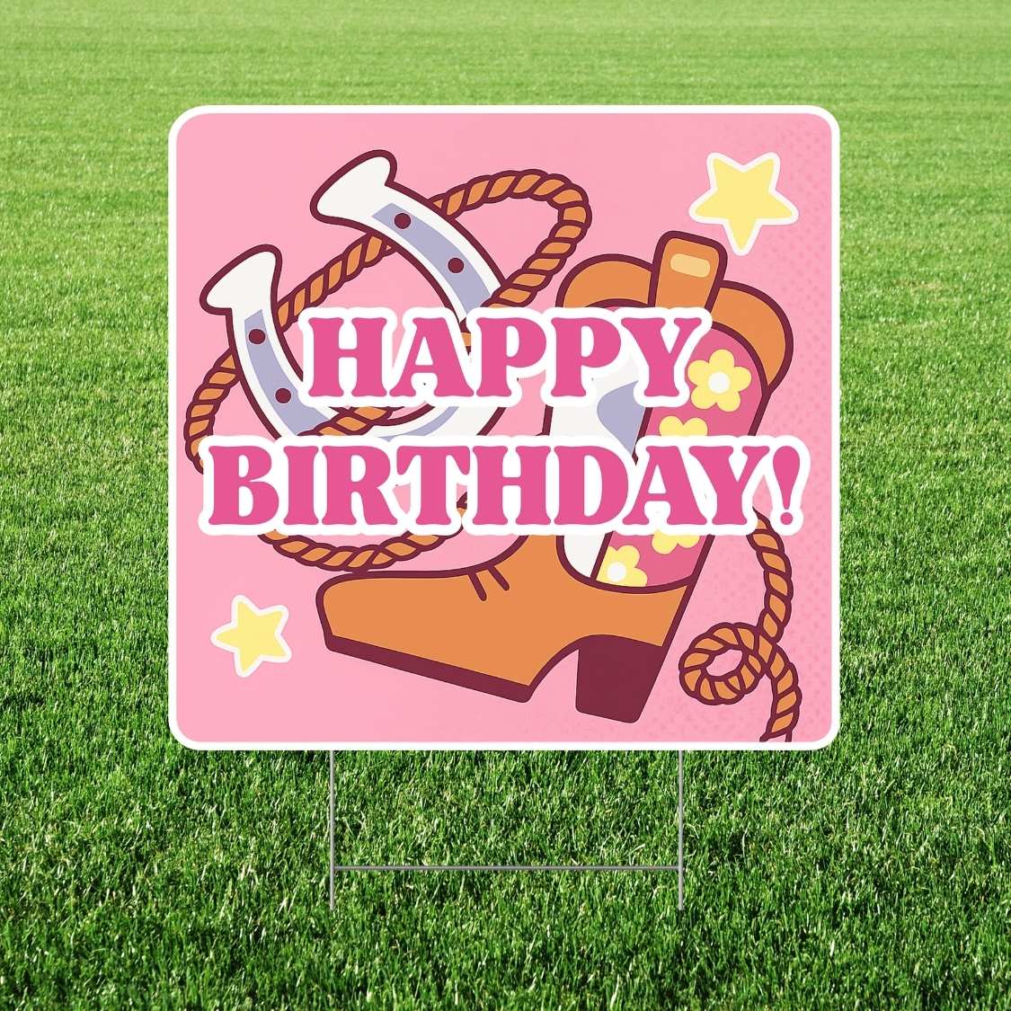 Print to order birthday yard signs 24"x18" | 1ct - Image 13