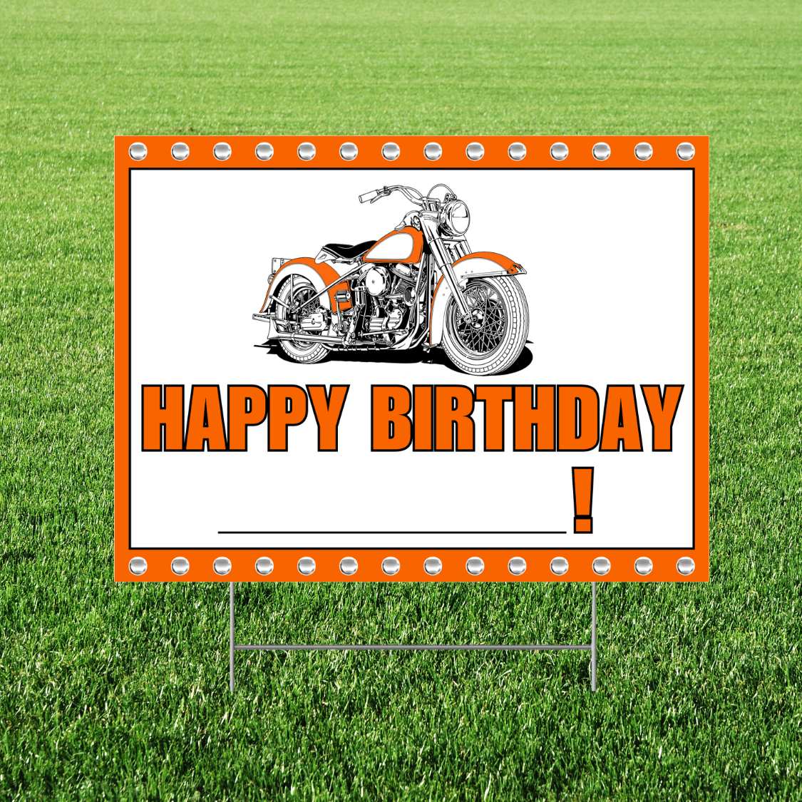 Print to order birthday yard signs 24"x18" | 1ct - Image 4