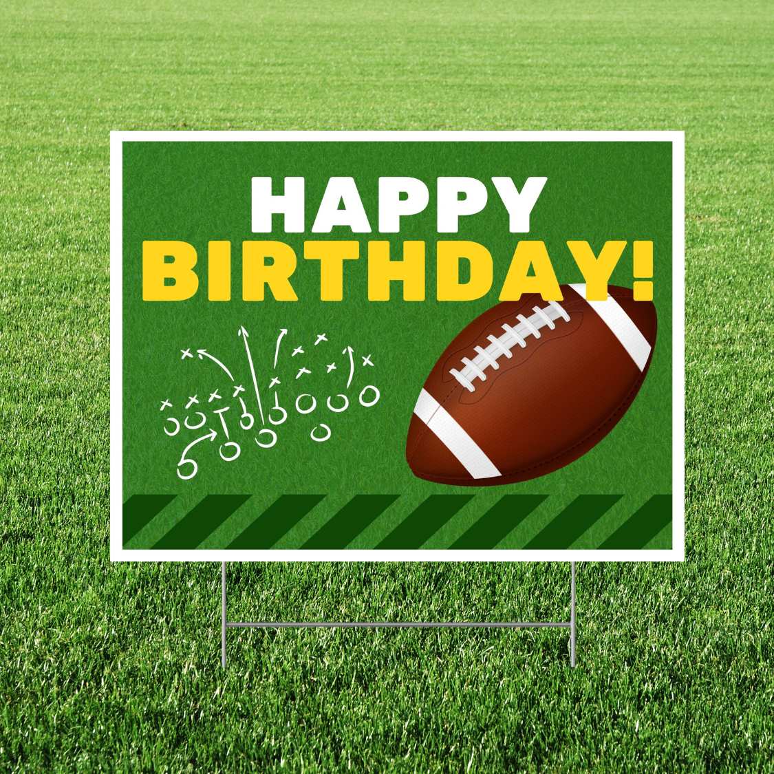 Print to order birthday yard signs 24"x18" | 1ct - Image 6